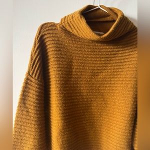 Madewell Ribbed Mockneck Sweater L